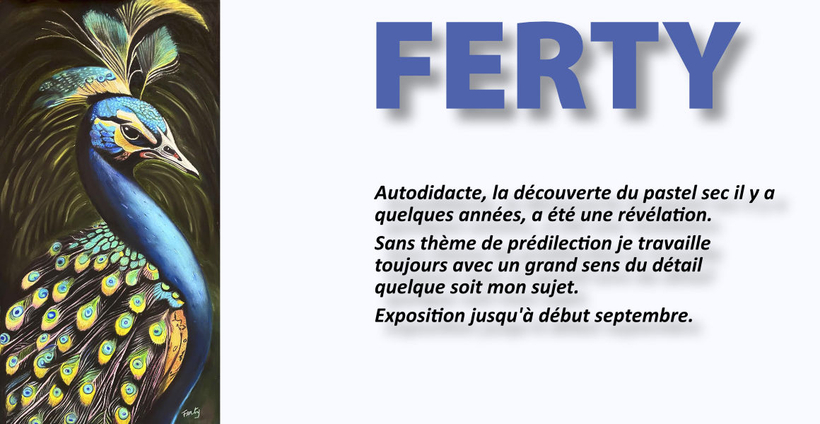 FERTY chez Graphilux en juillet et août 2025