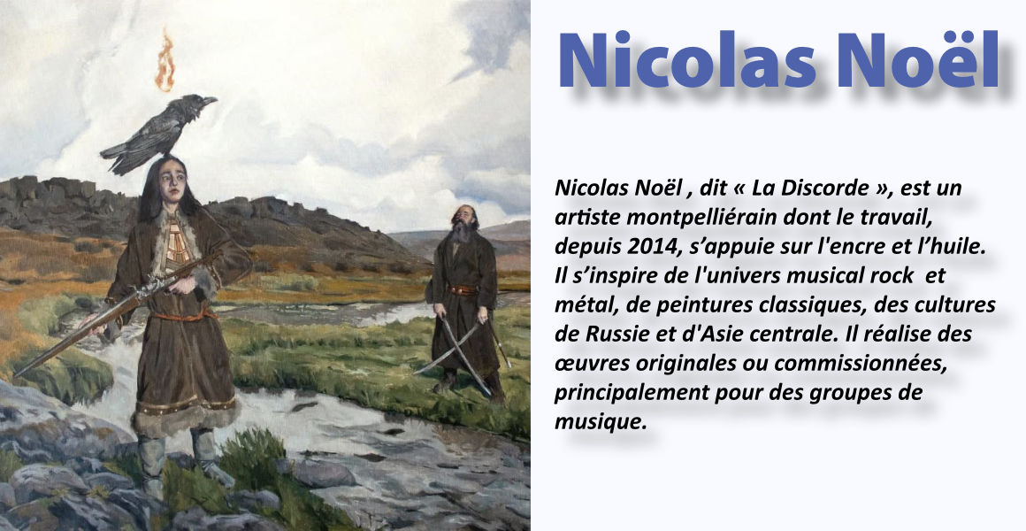 Nicolas Noël dit La Discorde est chez Graphilux en novembre 2025