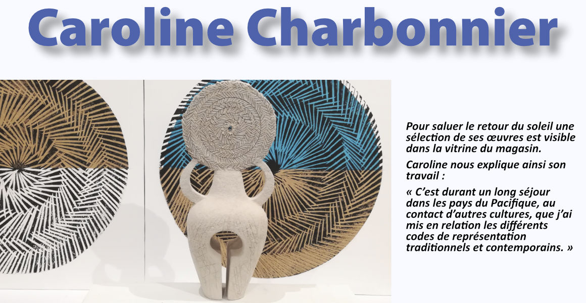 Exposition Caroline Charbonnier chez Graphilux en mai 2026