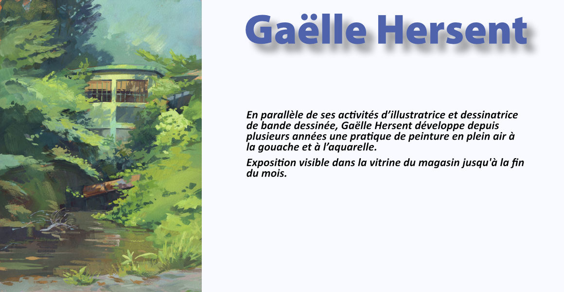 Exposition Gaëlle Hersent chez Graphilux en septembre 2026