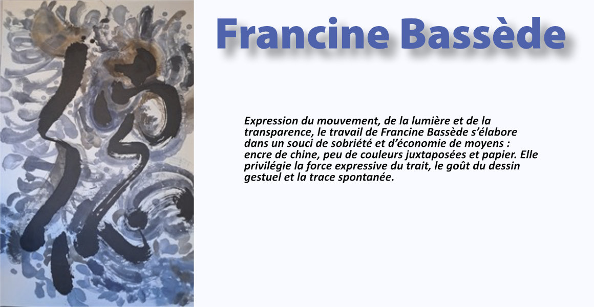 Exposition Francine Bassède chez Graphilux en octobre 2026